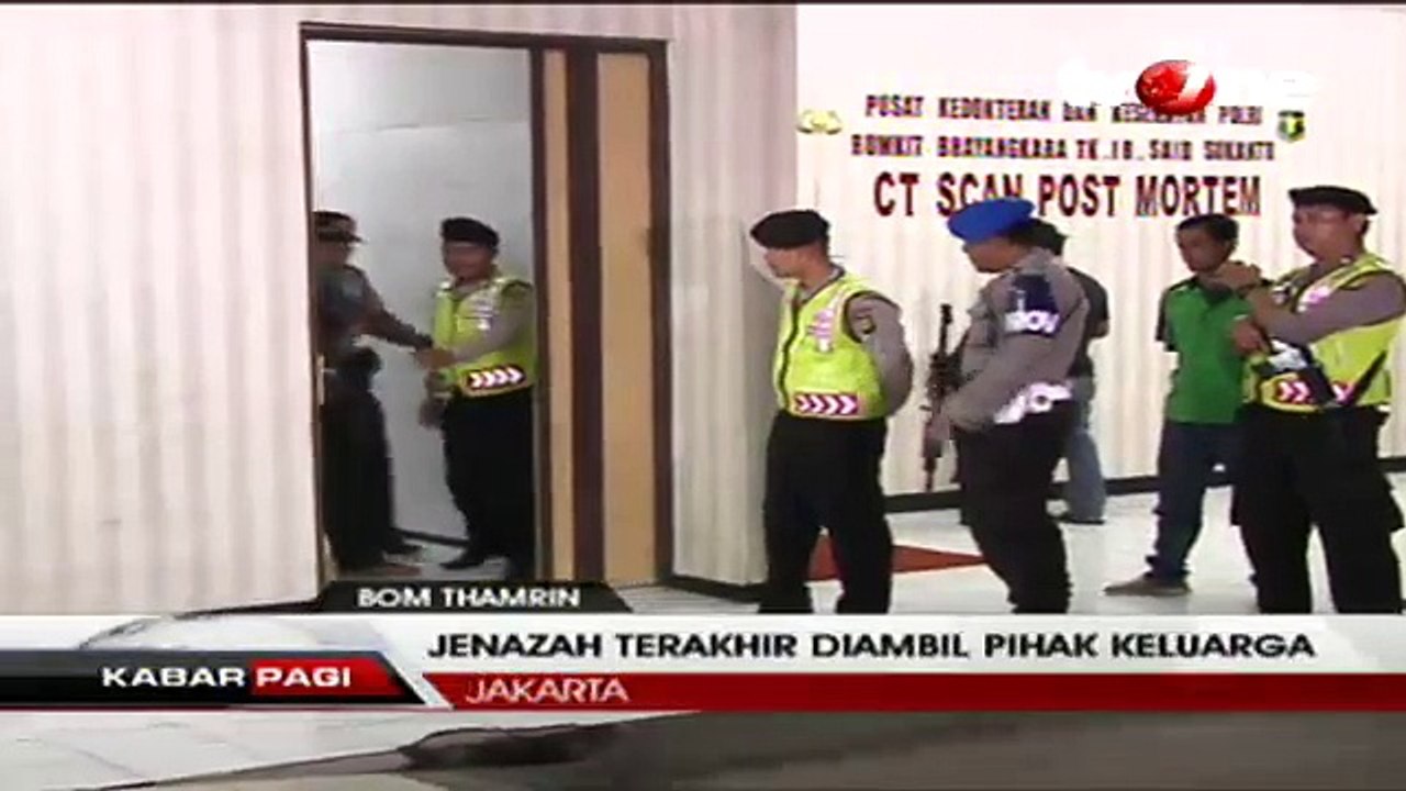 Jenazah Terakhir Terduga Teroris Thamrin Dijemput Keluarga