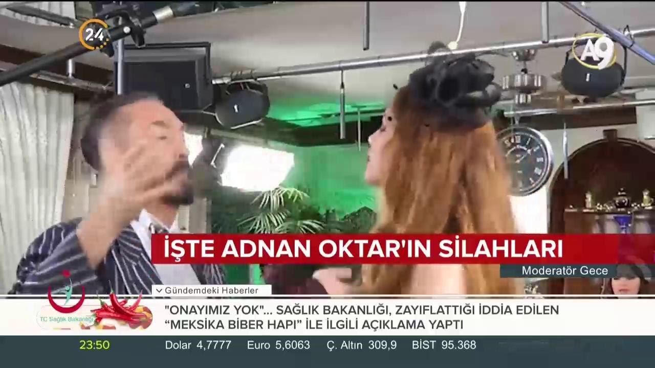 İşte Adnan Oktar'ın silahları