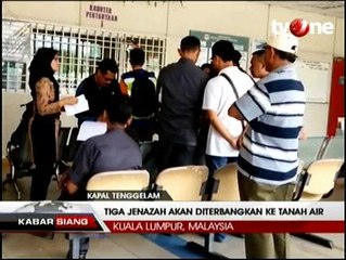 3 Jenazah Kapal Karam di Johor Dipulangkan ke Tanah Air.