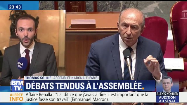 L'affaire Benalla déchire l'Assemblée nationale en plein projet de loi asile et immigration
