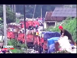 Pasutri Pemulung Tertimbun Longsor Gunung Sampah