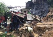 Heavy Rains Cause Flooding, Landslide Risks in Cox's Bazar Rohingya Camps