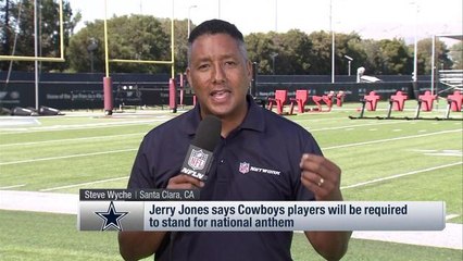 Steve Wyche: Jerry Jones says Cowboys players will be required to stand for anthem