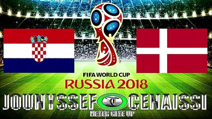 مشاهدة مبارات كرواتيا ضد دنمارك World Cup Russia 01-07-2018 Croatia Vs Denmark