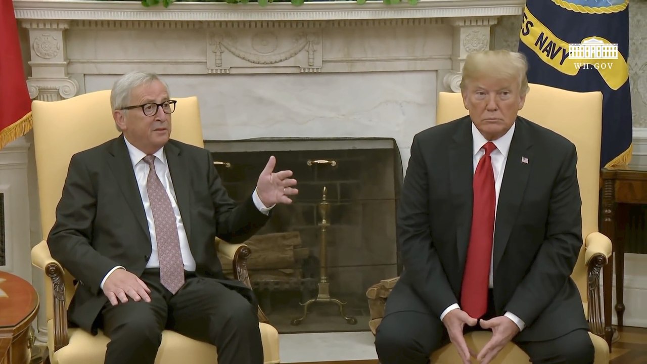 President Trump Meets European Commission President Jean Claude Juncker