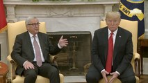 President Trump Meets European Commission President Jean Claude Juncker