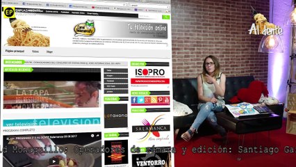 ANA DESPIDIENDO EL PROGRAMA 273 AL DENTE Salamanca DEL 25 07 2018