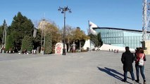 The building of the Museum Center. Boulevard. Baku. Музейный центр, бульвар. Баку.