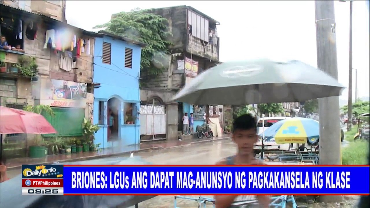 Briones: LGUs ang dapat mag-anunsyo ng pagkakansela ng klase