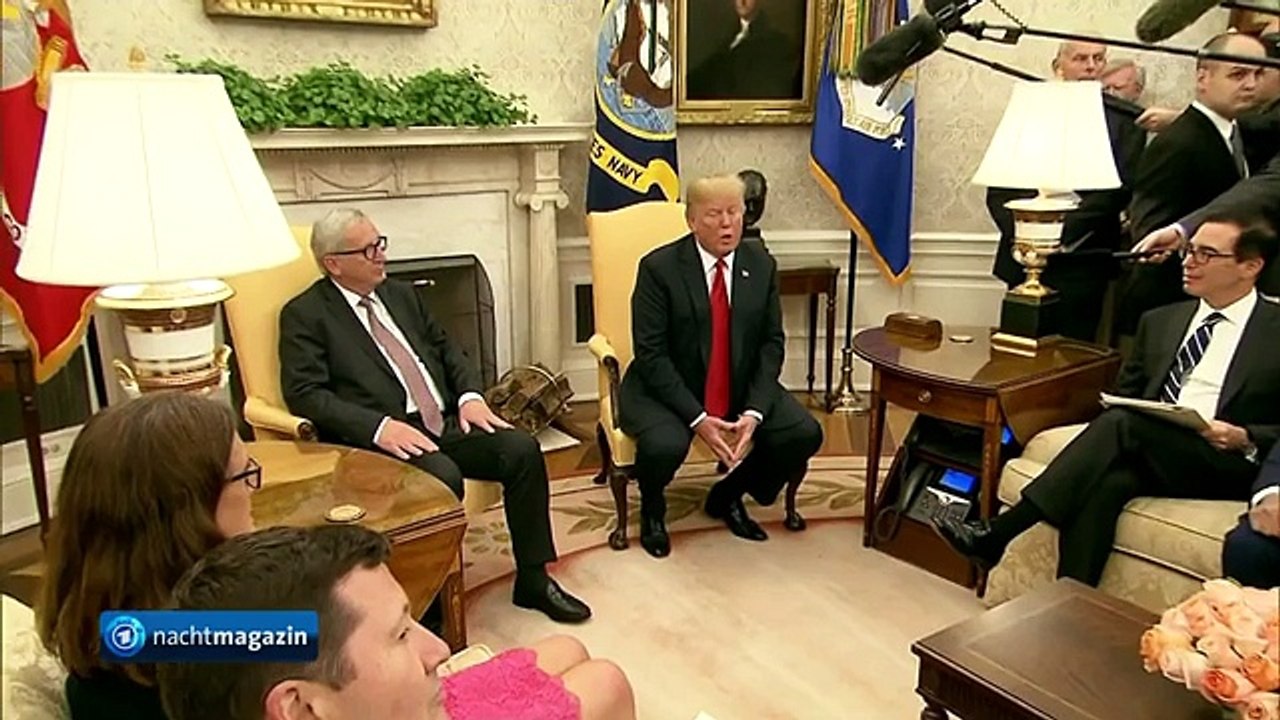 Juncker trifft Trump: Annäherung im Handelsstreit mit den USA