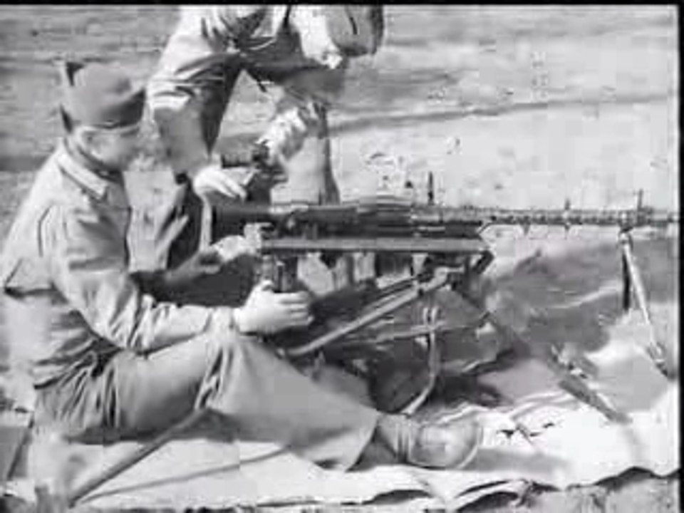 German Machine Gun MG34
