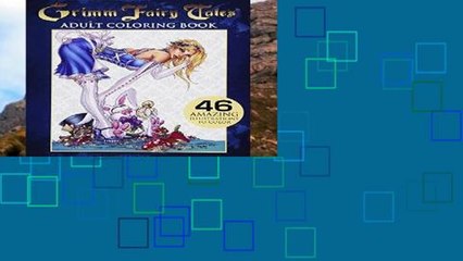Best seller  Grimm Fairy Tales Adult Coloring Book  Full
