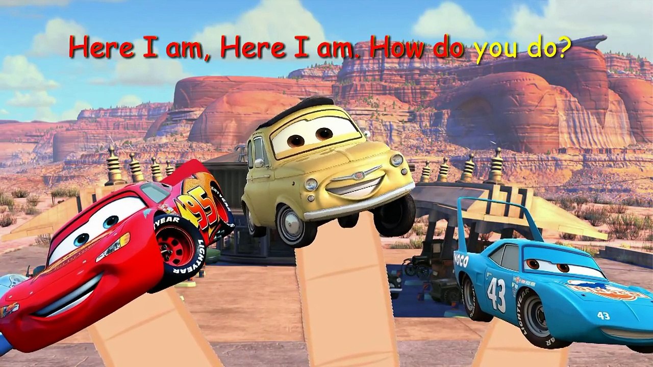 Cars Finger Family Nursery Rhymes Song and More