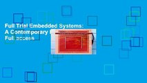 Full Trial Embedded Systems: A Contemporary Design Tool Full access