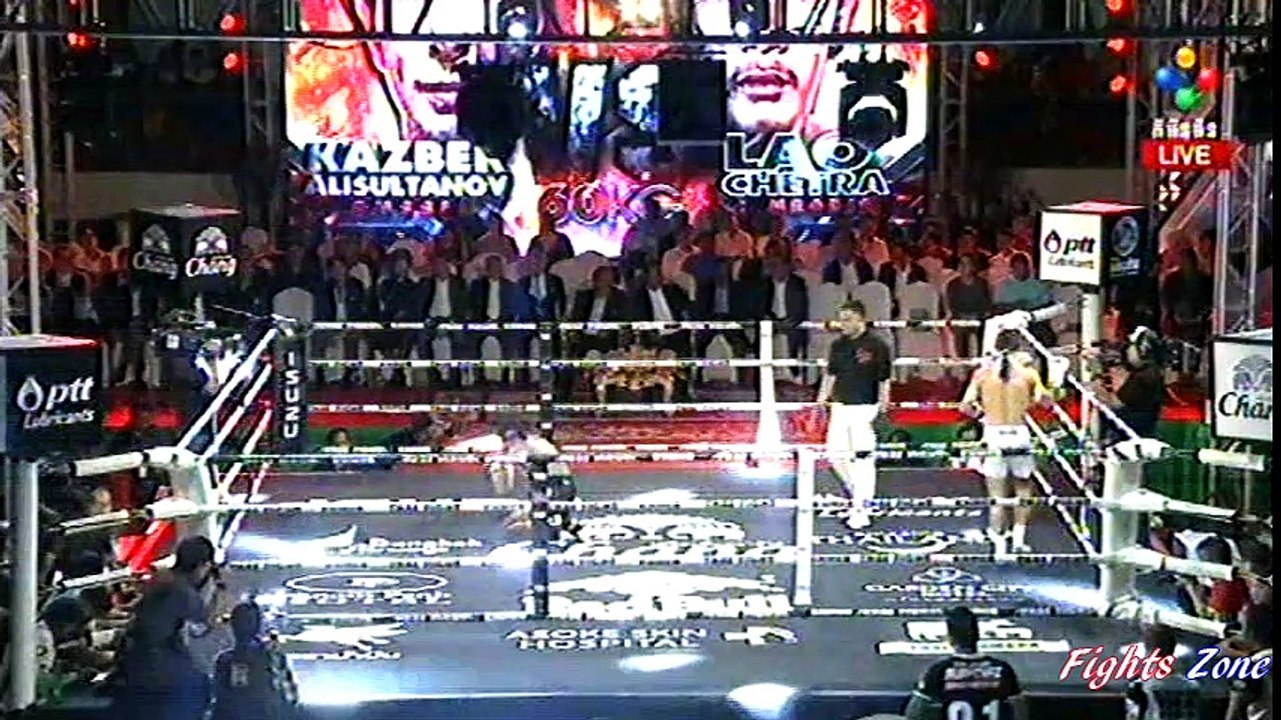 Khmer Thai Fight, Lao Chetra (Cam) Vs Kazberk Alisultanov (Russia), 25 Nov 2017  Fights Zone
