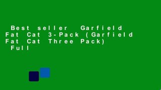 Best seller  Garfield Fat Cat 3-Pack (Garfield Fat Cat Three Pack)  Full