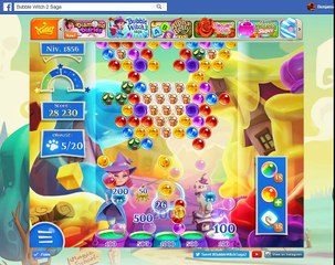 Bubble Witch Saga 2-Level 1856