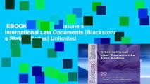 EBOOK Reader Blackstone s International Law Documents (Blackstone s Statute Series) Unlimited