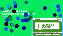 new E-Book Q A Land Law (Questions and Answers) For Ipad
