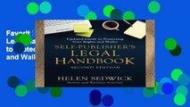 Favorit Book  Self-Publisher s Legal Handbook: Updated Guide to Protecting Your Rights and Wallet