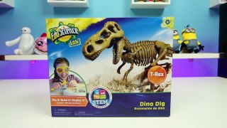 EduScience Lab DINO DIG IT Excavating T Rex Bones!
