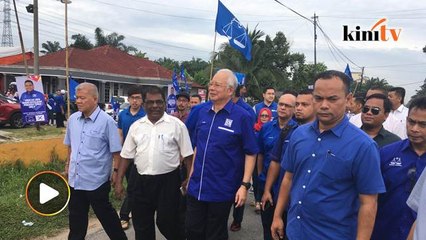 Tải video: 'Sepatut Najib tak payah datang, duduk rumah' - Komen penduduk