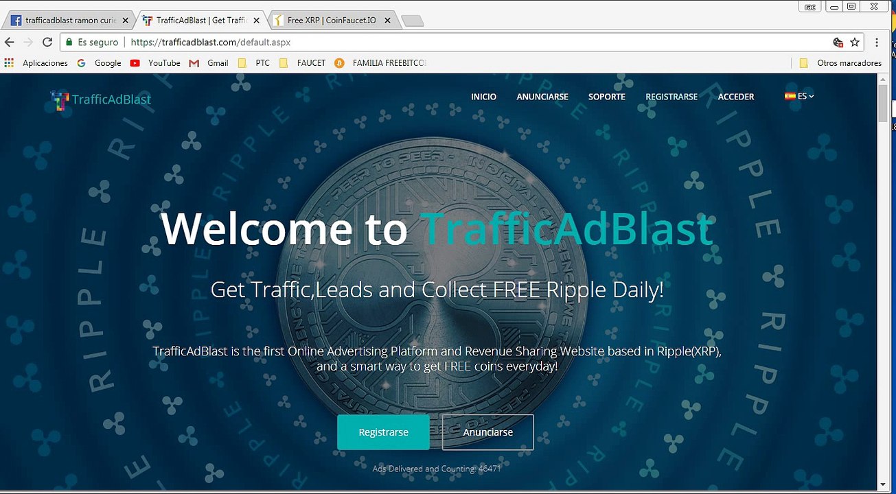 como utilizar el dinero de balance Traffic: para conseguir ref