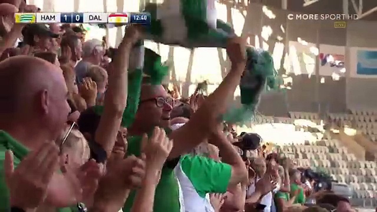 Hammarby 4:1 Dalkurd (Sweden. Allsvenskan 22 July 2018)