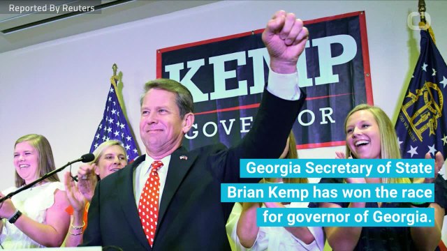 Trump's Endorsed Candidate Brian Kemp Wins Race For Governor