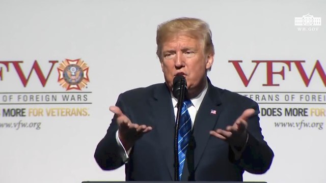 Trump To WW2 Veterans: Each Of You Is A National Treasure