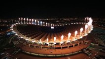 Arabian Gulf Cup Opening Fireworks by Groupe F, December 2017, Jaber Al Ahmad Stadium Kuwait City.HD