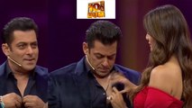 Dus Ka Dum 3: Shilpa Shetty UNBUTTON Salman Khan's shirt during show। FilmiBeat