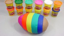 DIY Colors Milk Stick Icecream Learn Colors Numbers Counting Play Doh Surprise Egg
