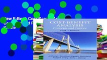 New E-Book Cost-Benefit Analysis: Concepts and Practice For Kindle