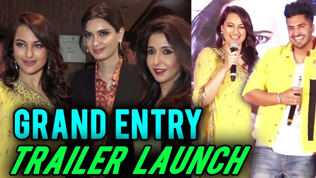 Sonakshi Sinha GRAND ENTRY | Happy Phirr Bhag Jayegi Trailer Launch | Diana Penty | Ali Fazal