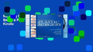Reading Online Grabb and Smith s Plastic Surgery For Kindle
