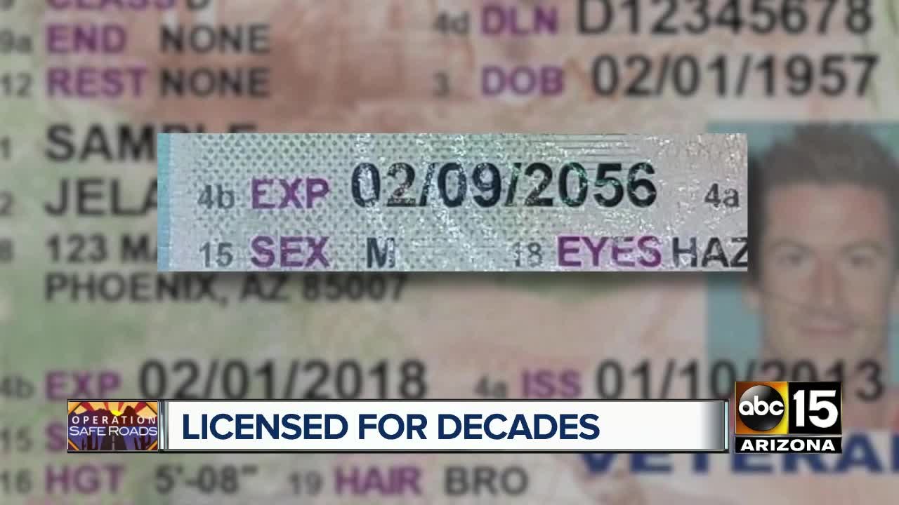 Why Arizona driver licenses don't expire for decades