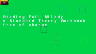 Reading Full Milady s Standard Theory Workbook free of charge