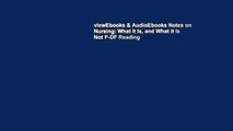 viewEbooks & AudioEbooks Notes on Nursing: What it Is, and What it Is Not P-DF Reading