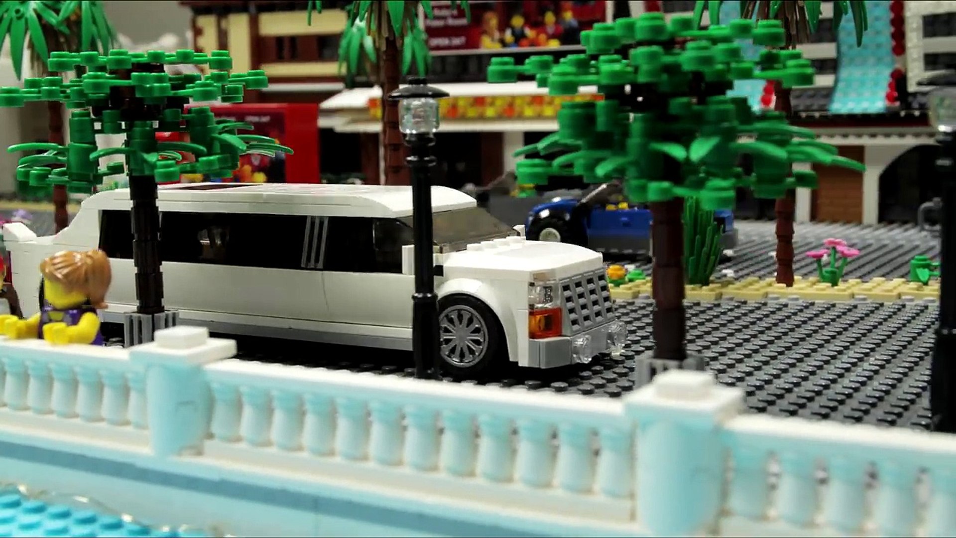 lego limousine moc