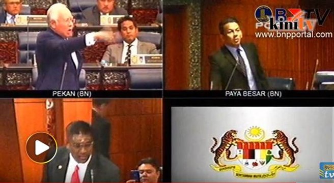 Minta penjelasan 1MDB, harga cincin kedengaran ketika Najib berucap