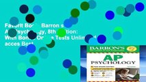 Favorit Book  Barron s AP Psychology, 8th Edition: With Bonus Online Tests Unlimited acces Best