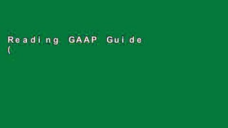 Reading GAAP Guide (2018) For Any device