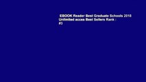 EBOOK Reader Best Graduate Schools 2018 Unlimited acces Best Sellers Rank : #3