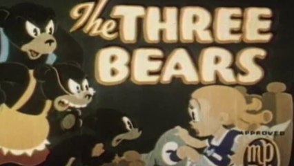 1935 The Three Bears Cartoon Animation