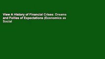 View A History of Financial Crises: Dreams and Follies of Expectations (Economics as Social