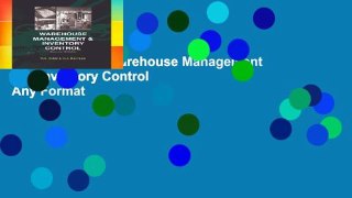 New Releases Warehouse Management and Inventory Control  Any Format