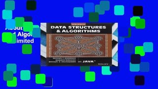 About For Books  Data Structures and Algorithms in Java 6E  Unlimited