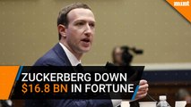 Zuckerberg down $16.8 billion in fortune