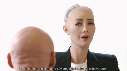 Robot Sophia Uyanıyor